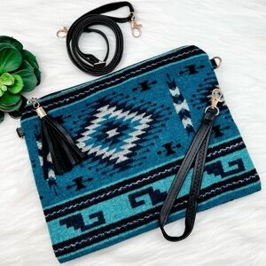 Western crossbody Clutch Bag 💙